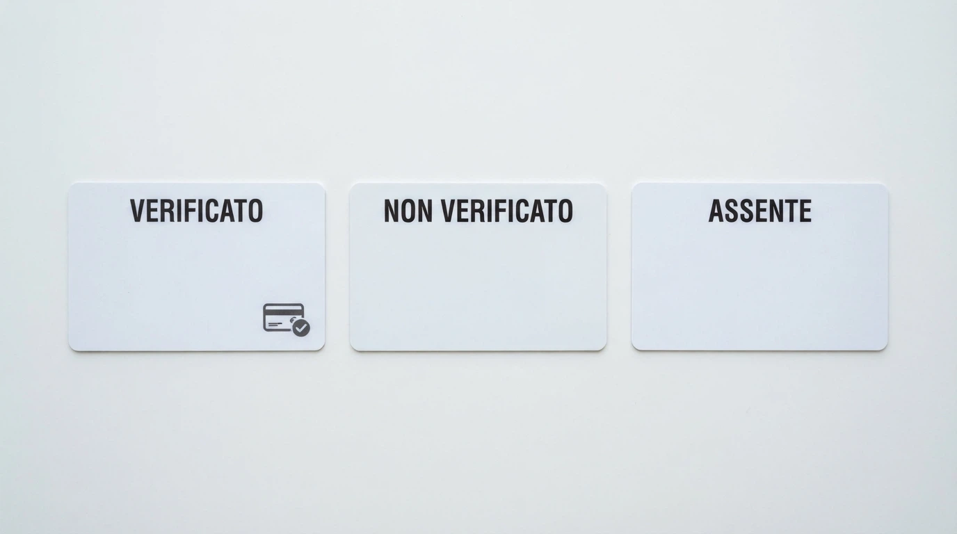 Una schermata di confronto tra le schede di tre operatori non AAMS con l'indicazione del supporto a Google Pay verificato, non verificato e assente