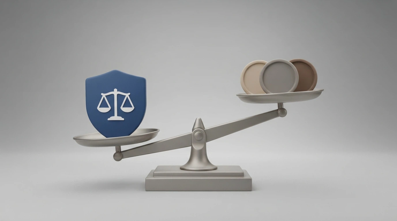 Un confronto visivo tra i loghi istituzionali: ADM accanto ai loghi delle licenze estere MGA, Curaçao e UKGC, disposti su una bilancia che pende dal lato ADM