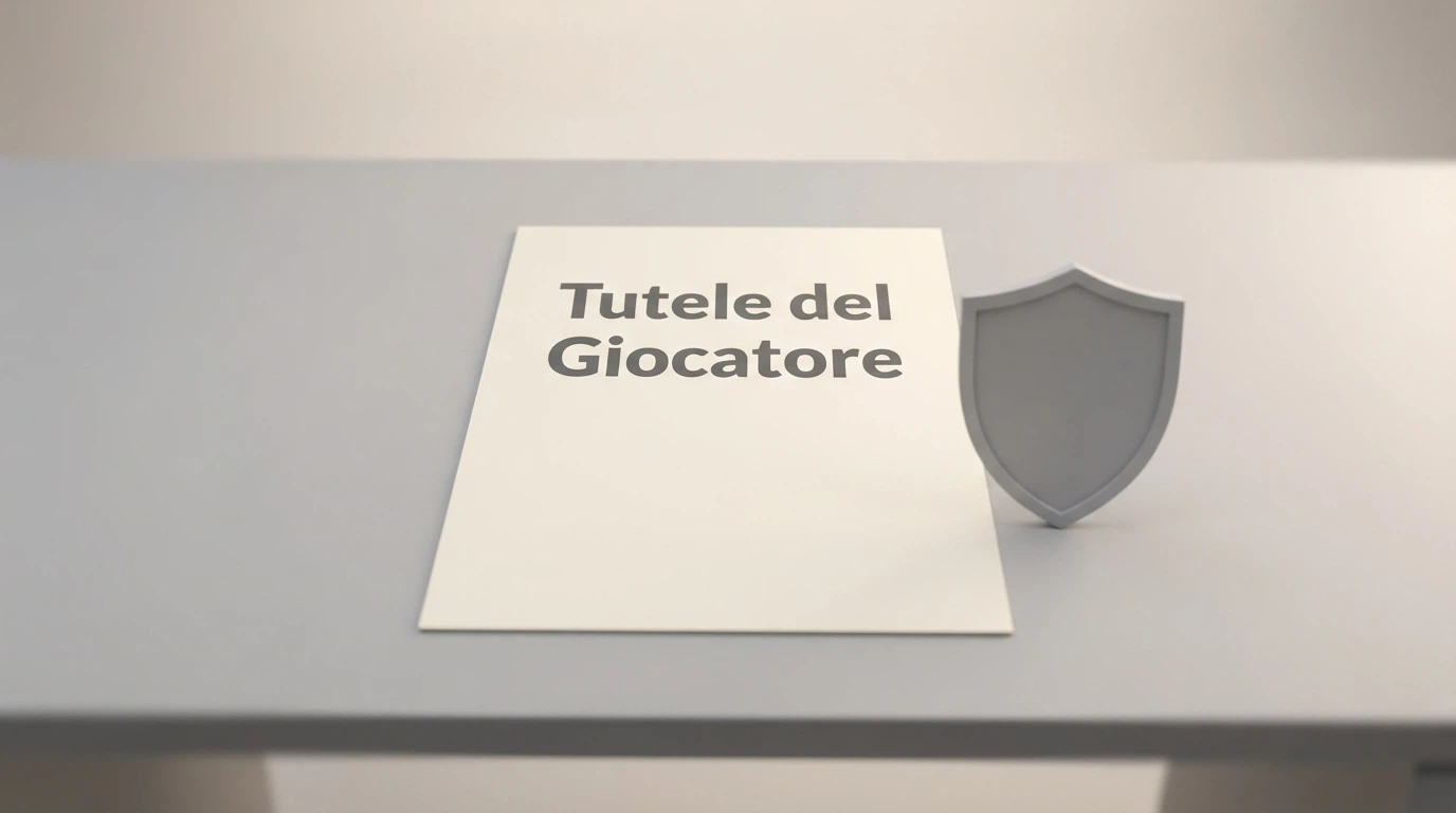 Un documento ufficiale con il timbro e il logo ADM accanto a uno scudo con il simbolo della protezione del consumatore